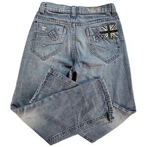 Fusai by Focus USA Boys Medium Wash Jeans, Size 16